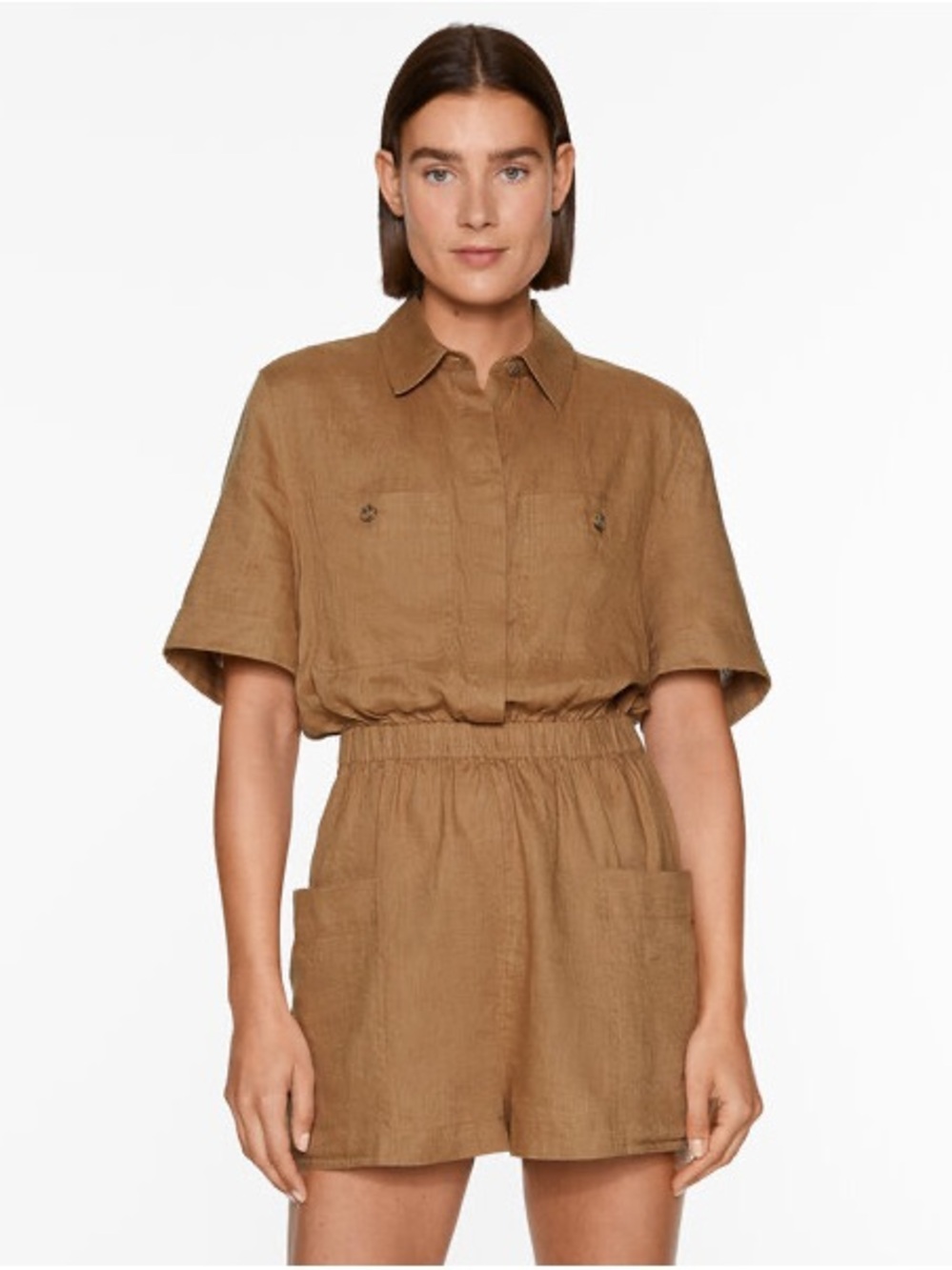 OYSHO Short-Sleeve Romper